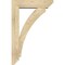 Ekena Millwork Thorton Slat Rough Sawn Bracket w/ Offset Brace, Douglas Fir, 6"W x 22"D x 34"H BKT0604X22X34THR06RDF - alternate 3